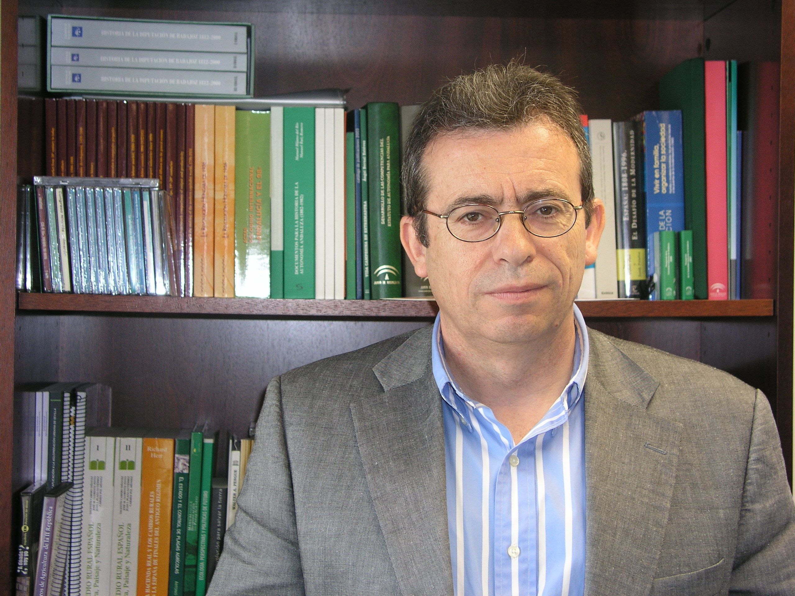 Profesor Manuel González de Molina, Catedrático Historia Contemporánea